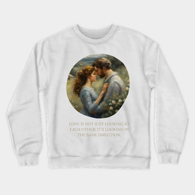 Unified Hearts - Valentine Day 2024 Crewneck Sweatshirt by dorasullivan